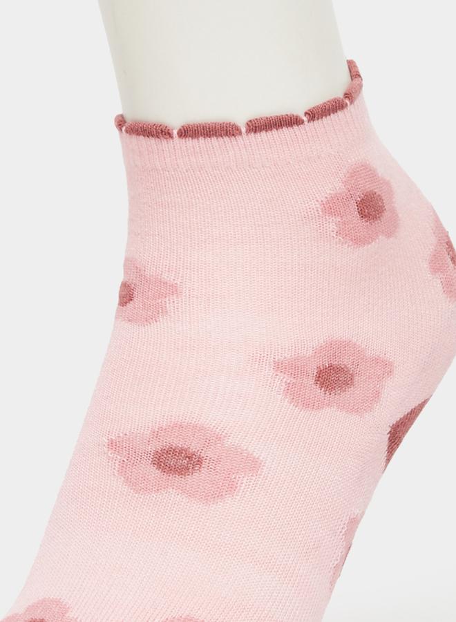 Styli Pack of 5 - Girls Assorted Socks - Image 3